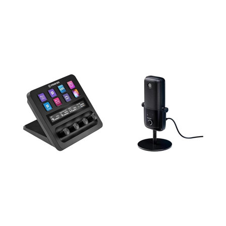Pack Mixage Elgato  StreamDeck+ et Microphone Elgato Wave3