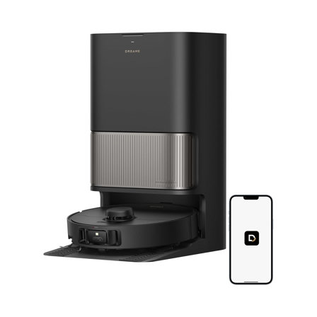 Robot Aspirateur Lavant DREAME L40s Pro Ultra , 19 000 Pa, Brosse Double HyperStream, Franchit 4 cm, Brosse latérale extensible et relevable