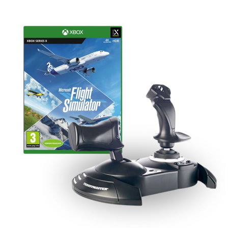Microsoft Flight Simulator + Thrustmaster T.Flight Hotas One Flight Stick pour Xbox Series, Xbox One & PC