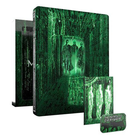 Coffret Blu-Ray 4K Matrix - Édition Titans of Cult (Steelbook 4K Ultra-HD + Blu-Ray + Goodies)