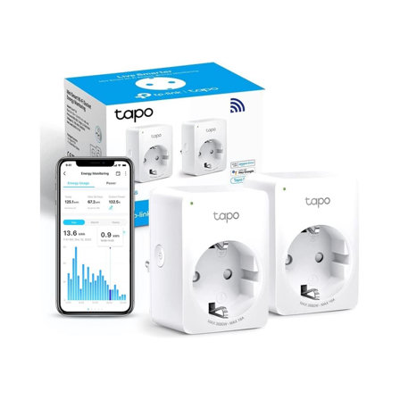 2 Prise Connectée Tapo P110 WiFi, Suivi de consommation,