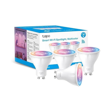 Tapo Ampoule Connectée WiFi, Ampoule LED GU10 Multicolore