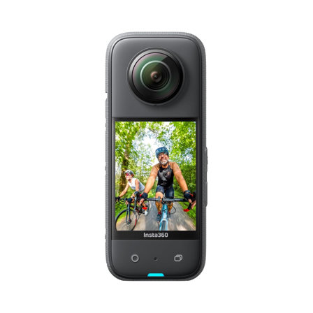 Caméra d'action étanche Insta360 X3  à 360° avec capteurs 48 MP 1/2", vidéo HDR Active 5,7 K 360