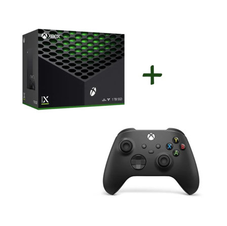 Console Xbox Series X - 1To + 2ème manette Xbox Series sans fil