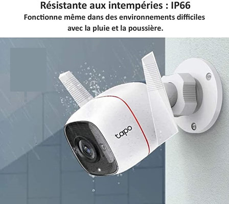 Tapo Caméra surveillance WiFi extérieur TAPO C310