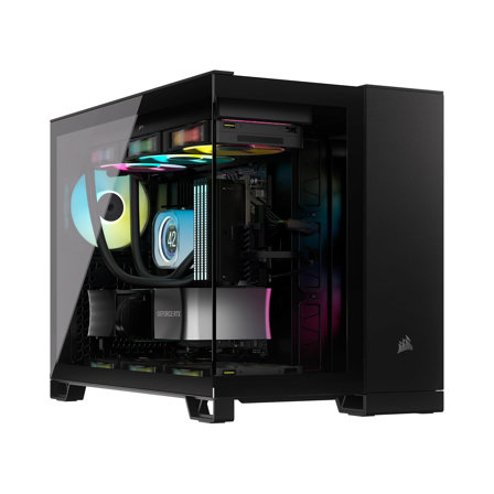 CORSAIR 2500X – Boîtier mATX Panoramique à Double Chambre à 112,98 €