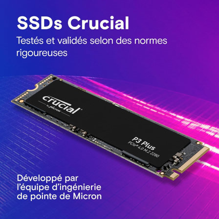 SSD Crucial P3 Plus 2To
