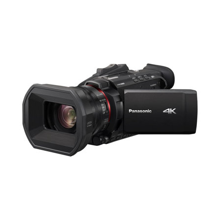 Caméscope Semi-Pro 4K Panasonic X1500 | 4K 60p, Zoom Optique Leica 24x, 25mm, Stabilisé, Viseur, Enr. Interne 4:2:2 10 bit 4K, Live Streaming FHD) Noir