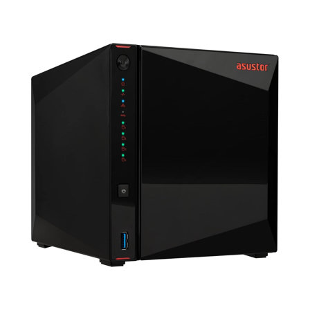 NAS Asustor NIMBUSTOR 4 AS5304T Boîtier 4 baie Quad Core 1.5 GHz CPU, 4 Go RAM DDR4