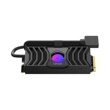 Lexar Professional NM1090 avec dissipateur Thermique 2 to SSD PCIe Gen5 NVMe, jusqu'à 12000 Mo/s