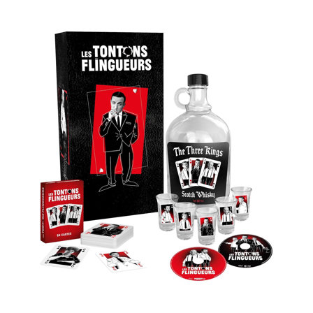 Les Tontons flingueurs : Coffret limité 60ème Anniversaire-4K Ultra HD + Blu-Ray + Goodies