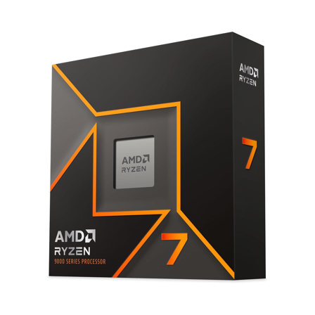 AMD Ryzen™ 7 9700X Processeur, 8 Cœurs/16 Threads Débridés, Zen 5, 40MB L3 Cache, 65W TDP