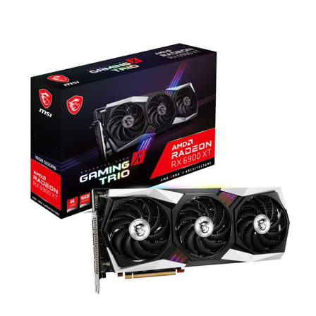 Carte graphique Msi - Radeon RX 6900 XT GAMING X TRIO - Triple Fan - 16G