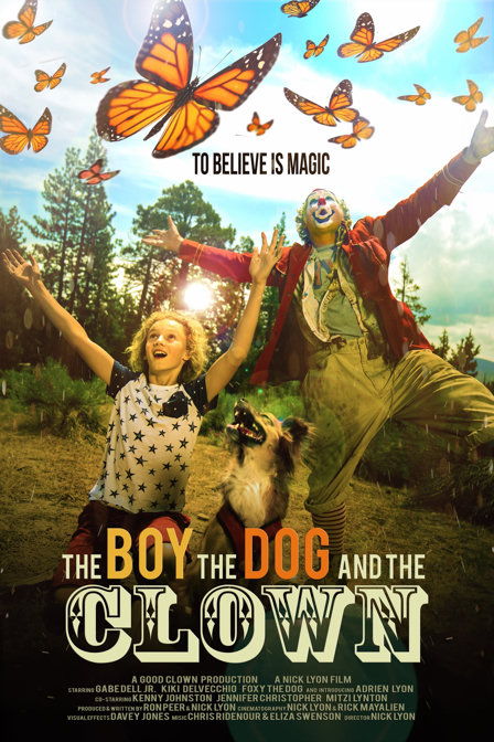 the boy, the dog and the clown