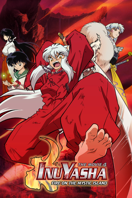 inuyasha, film 4 : guren no houraijima