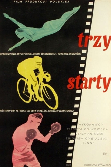 trzy starty