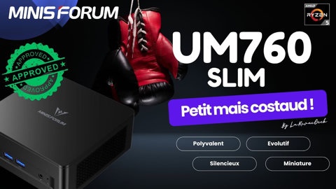 Minisforum UM760 Slim : Ce Mini PC m'a bluffé par sa polyvalence ! (Dev, Virtualisation, Boulot) 💪
