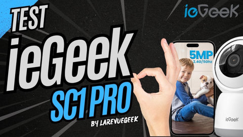 Test de la ieGeek SC1 Pro : la caméra pas chère qui a tout pour plaire !
