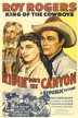 ridin' down the canyon
