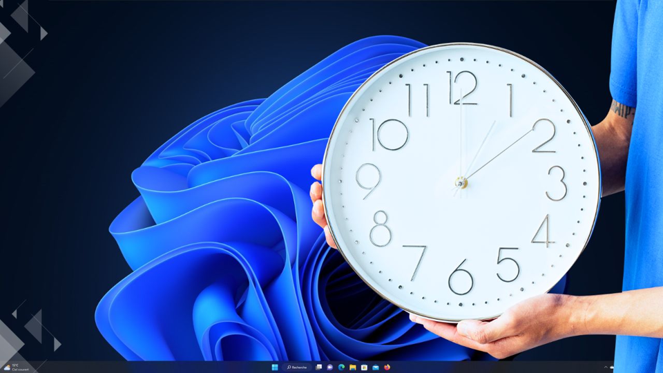Windows 11 : la mise à jour de mai réintroduit l'affichage des secondes sur l'horloge
