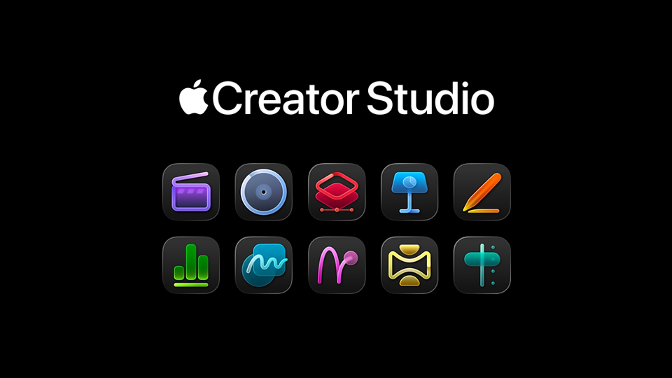 Apple lance Apple Creator Studio : le "Creative Cloud" de Cupertino est enfin là