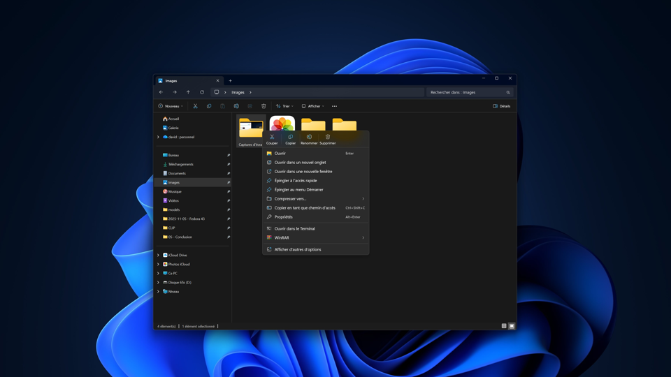 Microsoft veut enfin réparer le menu clic droit de Windows 11 trop encombré