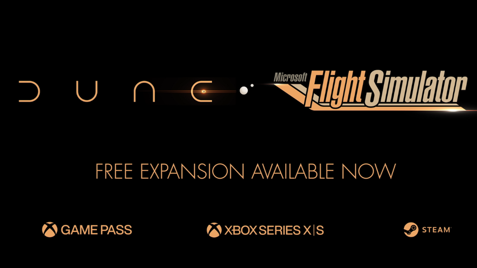 Dune 2...vous en voulez encore ? Flight Simulator s'associe à Dune pour une nouvelle extension