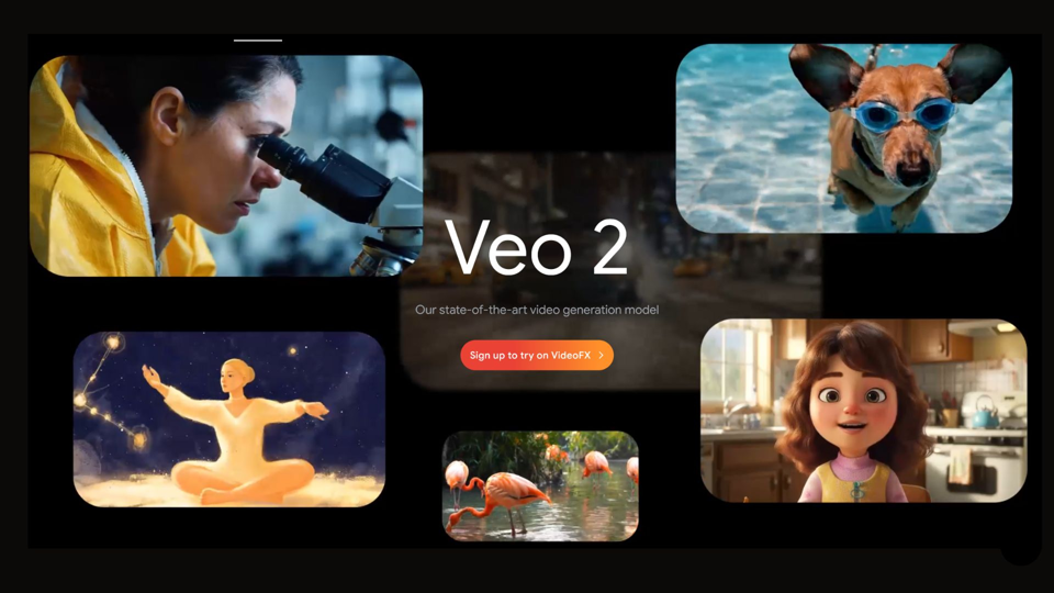 Google Veo 2 : un bond en avant pour l'IA vidéo