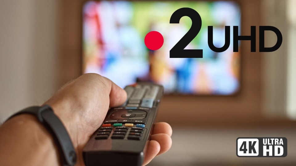 Voici le nouveau logo de France 2 UHD signant au passage l'expansion de la TNT 4K