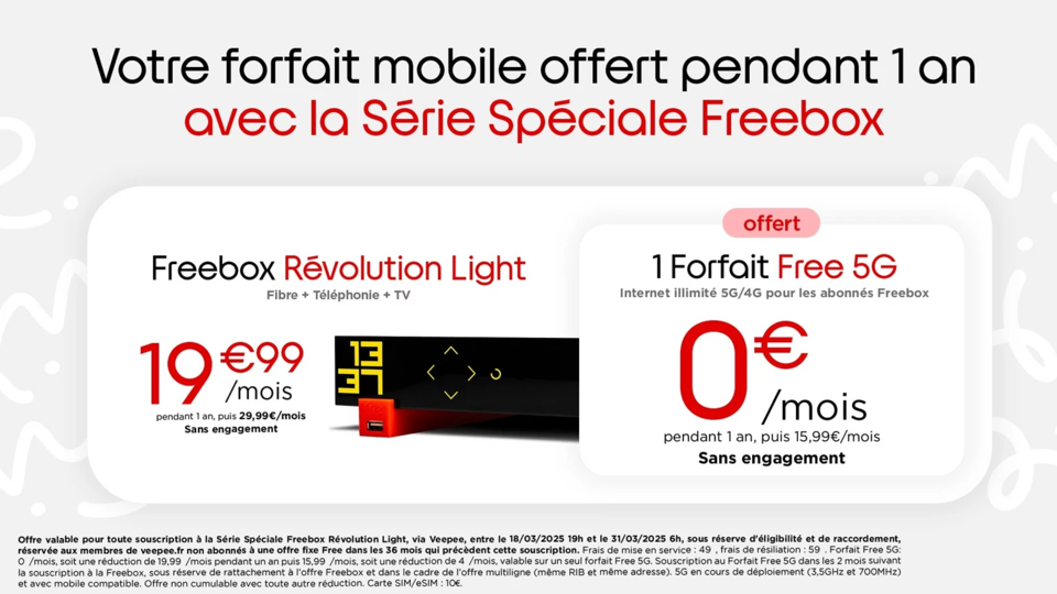 Free frappe fort avec une offre inédite : Freebox et forfait mobile en duo gagnant