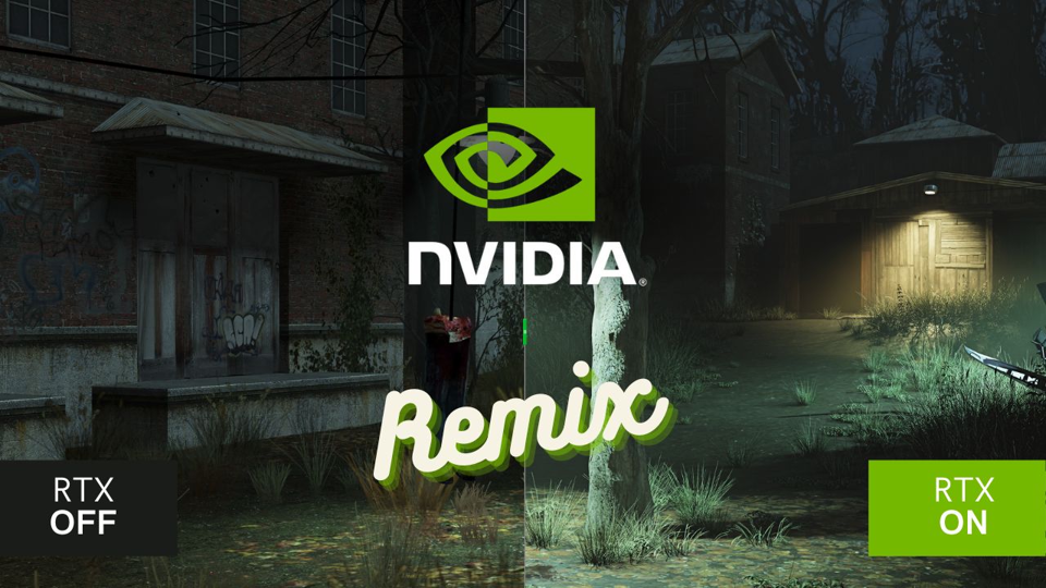 NVIDIA Lance RTX Remix pour remasteriser les jeux DirectX 8 et 9 et ça c'est cool !