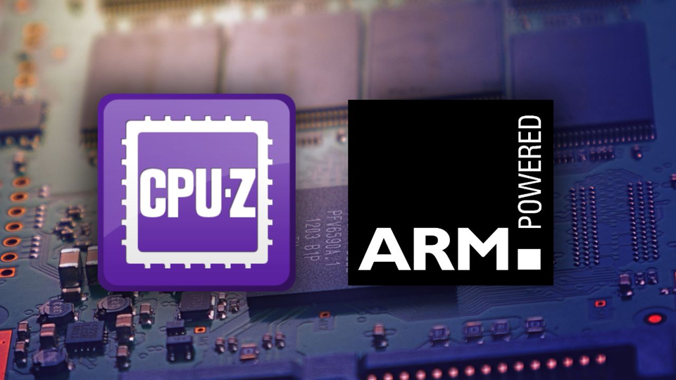 CPU-Z lance une version ARM64 pour les PC Windows ARM