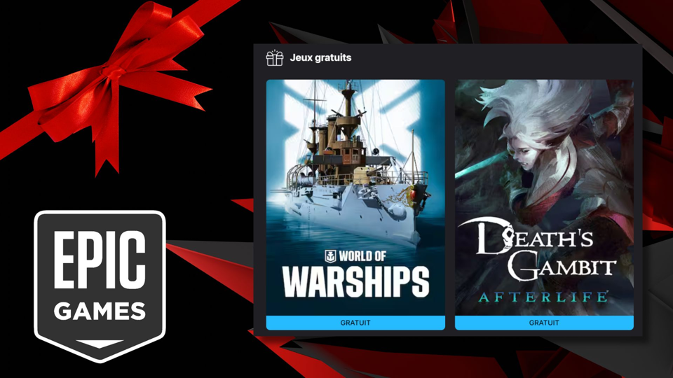 Navires de guerre et âmes damnées : Les 2 jeux gratuits Epic game de la semaine !