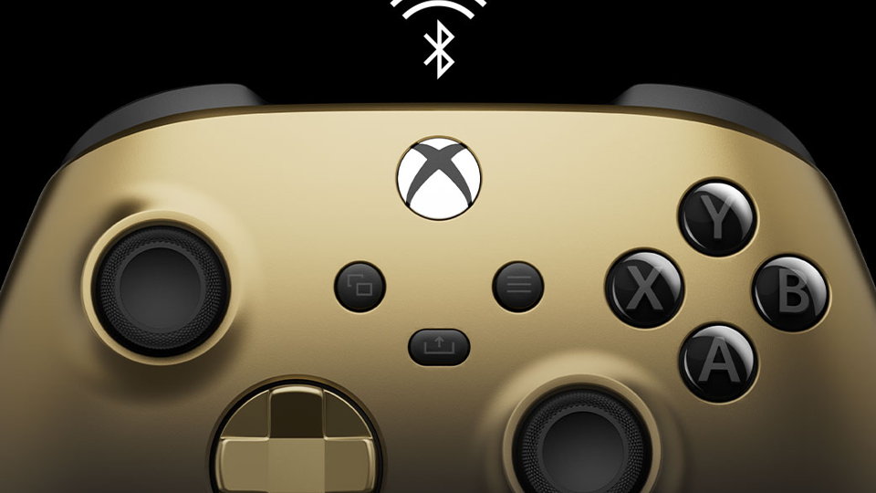 Xbox : Une nouvelle manette sans fil Édition spéciale Gold Shadow