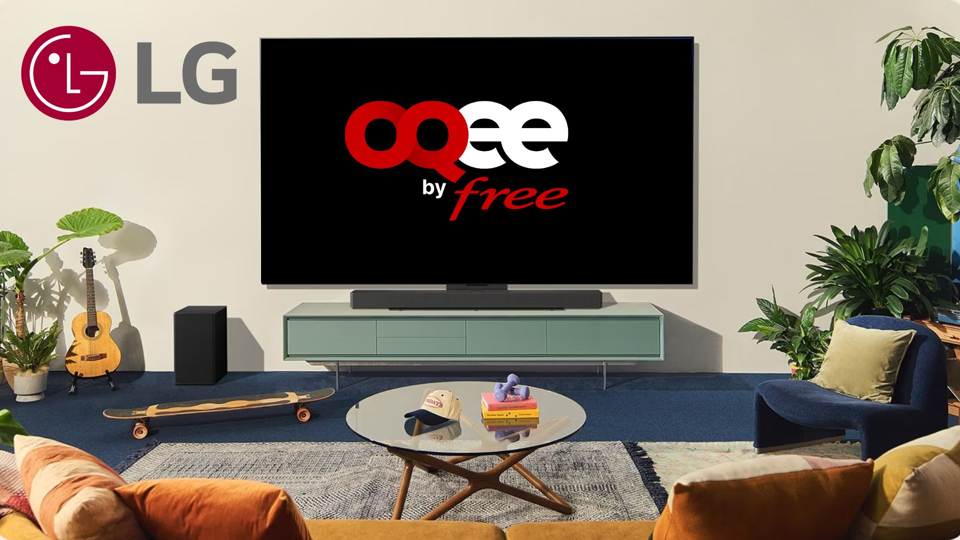 L'application OQUEE de Free débarque sur le téléviseurs LG !
