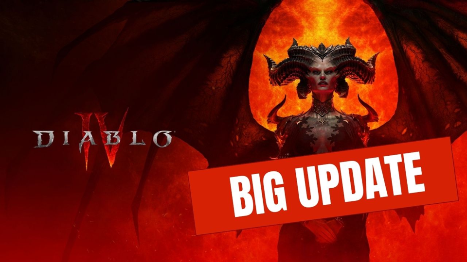 Diablo IV : Une grosse mise à jour avant la Saison 1