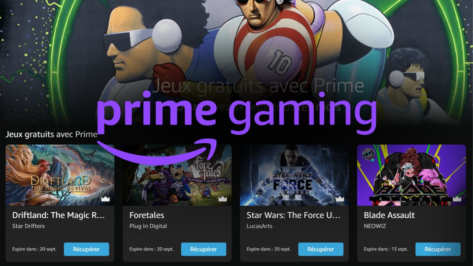 Amazon Prime Games offre 4 jeux : de belles surprises à récupérer :)