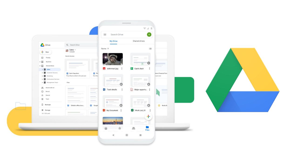 Google Drive, une limite passée incognito (et finalement annulée) pour le stockage de fichiers