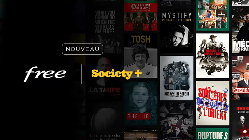 Society+ débarque sur les Freebox : une nouvelle offre de documentaires en accès gratuit la première semaine
