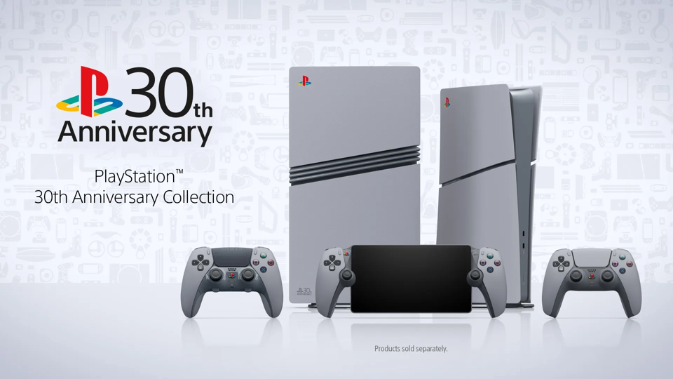 Sony célèbre 30 ans de PlayStation avec une édition limitée de la PS5 et PS5 Pro irresitible !