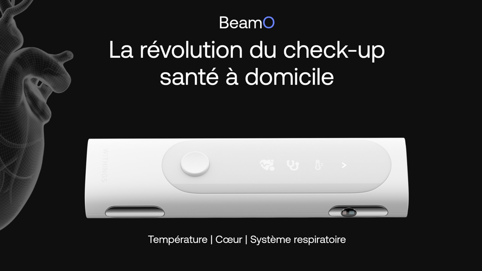 Withings révolutionne la santé à domicile avec BeamO, présenté au CES 2024